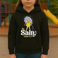 Anti ICE Be Salty Melt ICE Kids Hoodie thumb 3