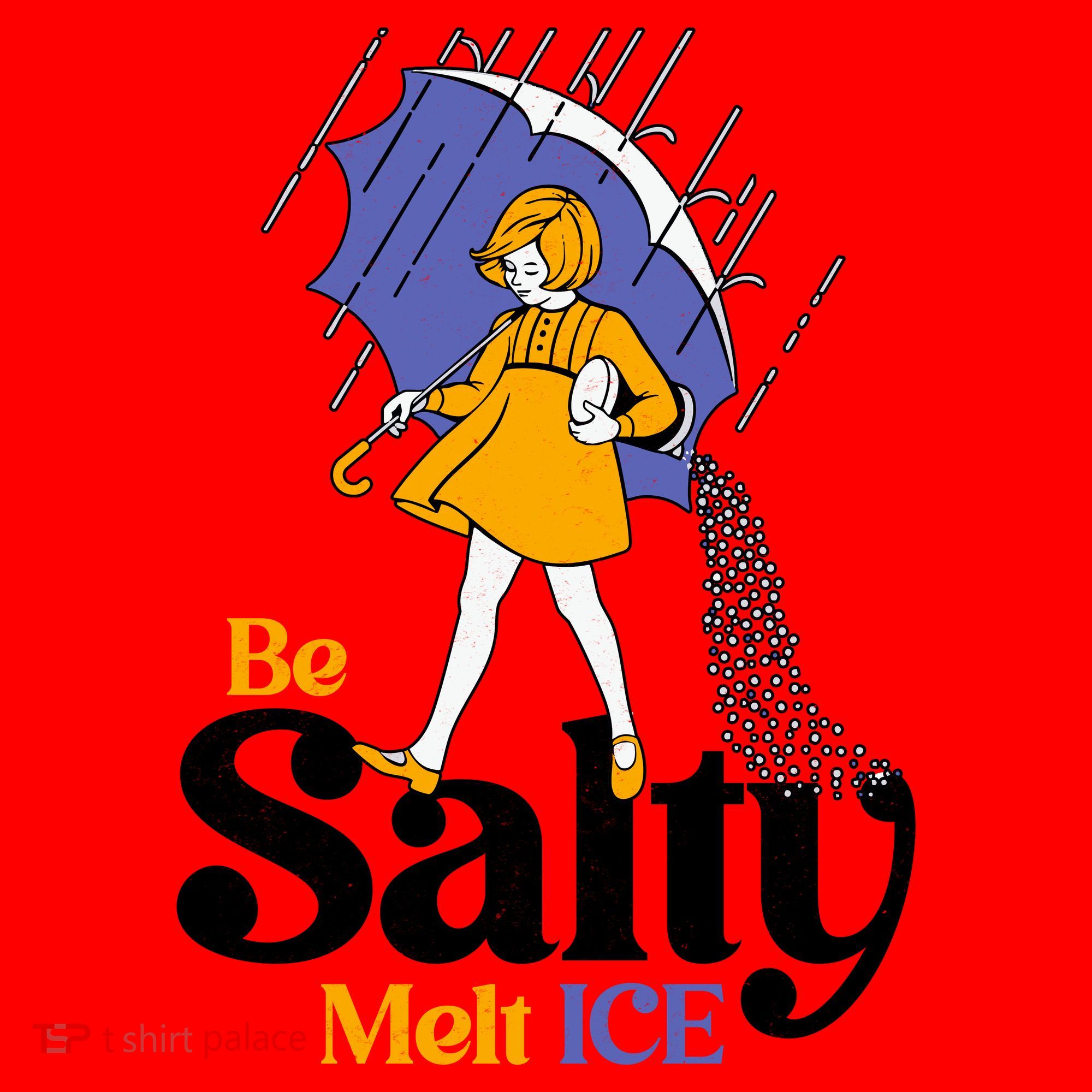 Anti ICE Be Salty Melt ICE Santa Hat