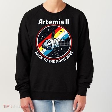 Artemis II Back To The Moon 2026 Women's Sweatshirt