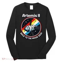 Artemis II Back To The Moon 2026 Long Sleeve Shirt thumb 0