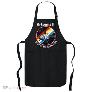 Artemis II Back To The Moon 2026 Apron
