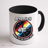 Artemis II Back To The Moon 2026 Coffee Mug thumb 1