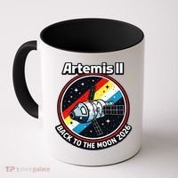 Artemis II Back To The Moon 2026 Coffee Mug thumb 0