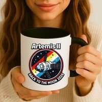 Artemis II Back To The Moon 2026 Coffee Mug thumb 3