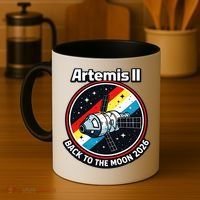 Artemis II Back To The Moon 2026 Coffee Mug thumb 4