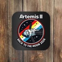 Artemis II Back To The Moon 2026 Coaster thumb 0