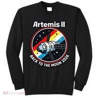 Artemis II Back To The Moon 2026 Tall Sweatshirt thumb 0