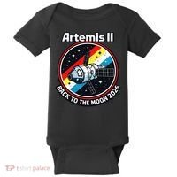 Artemis II Back To The Moon 2026 Baby Bodysuit thumb 0