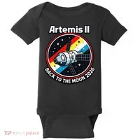 Artemis II Back To The Moon 2026 Baby Bodysuit thumb 0