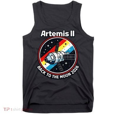 Artemis II Back To The Moon 2026 Tank Top