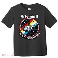 Artemis II Back To The Moon 2026 Toddler T-Shirt thumb 0