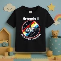Artemis II Back To The Moon 2026 Toddler T-Shirt thumb 3