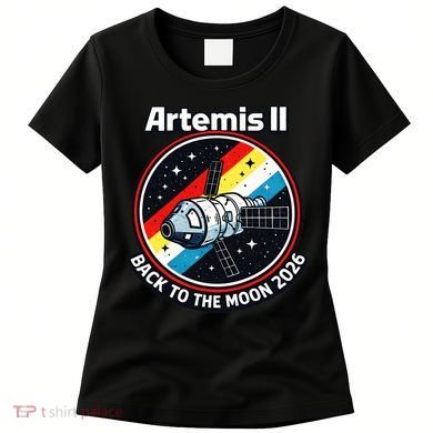 Artemis II Back To The Moon 2026 Women's T-Shirt