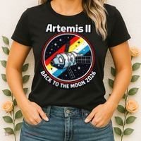 Artemis II Back To The Moon 2026 Women's T-Shirt thumb 2