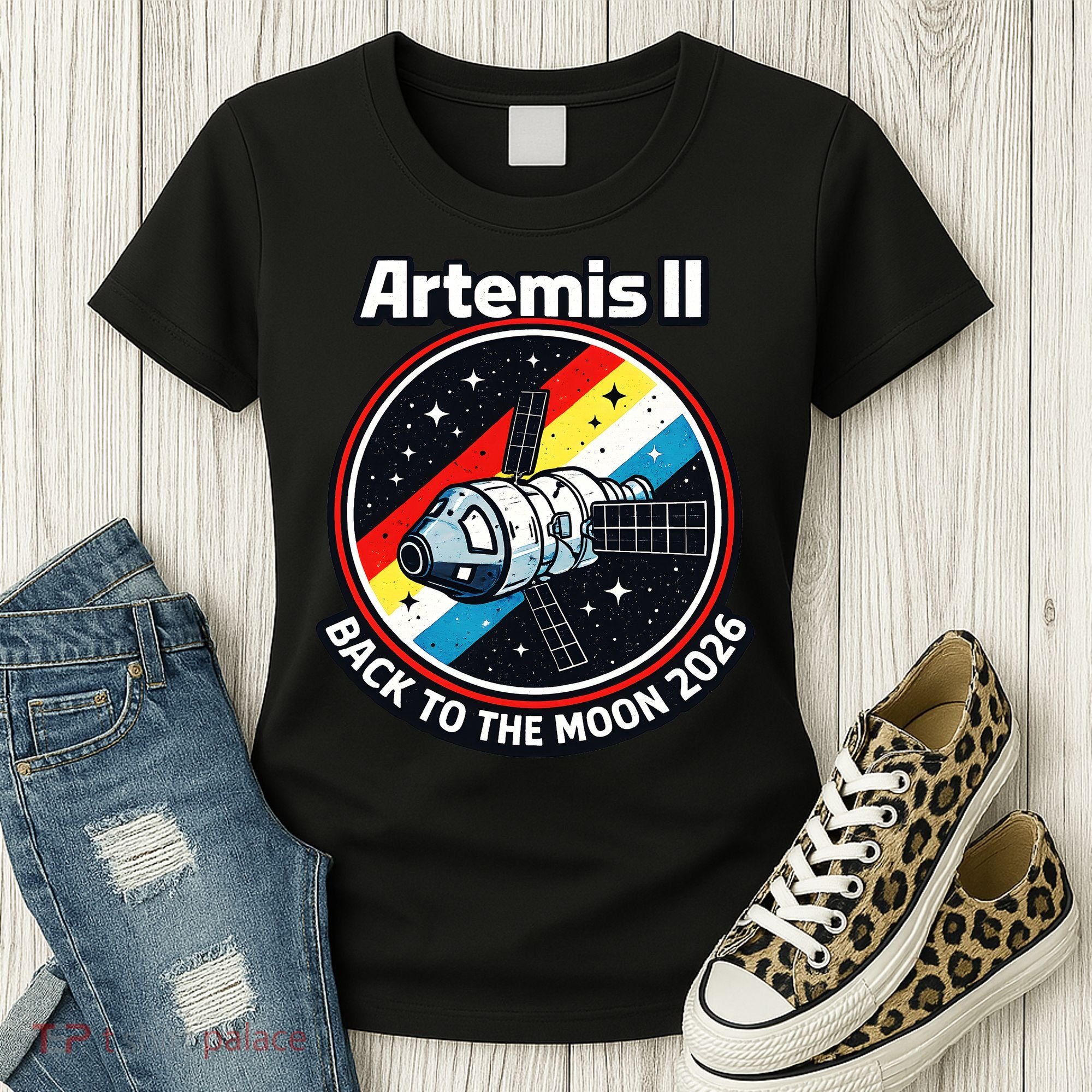 Artemis II Back To The Moon 2026 Women's T-Shirt