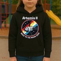 Artemis II Back To The Moon 2026 Kids Hoodie thumb 3