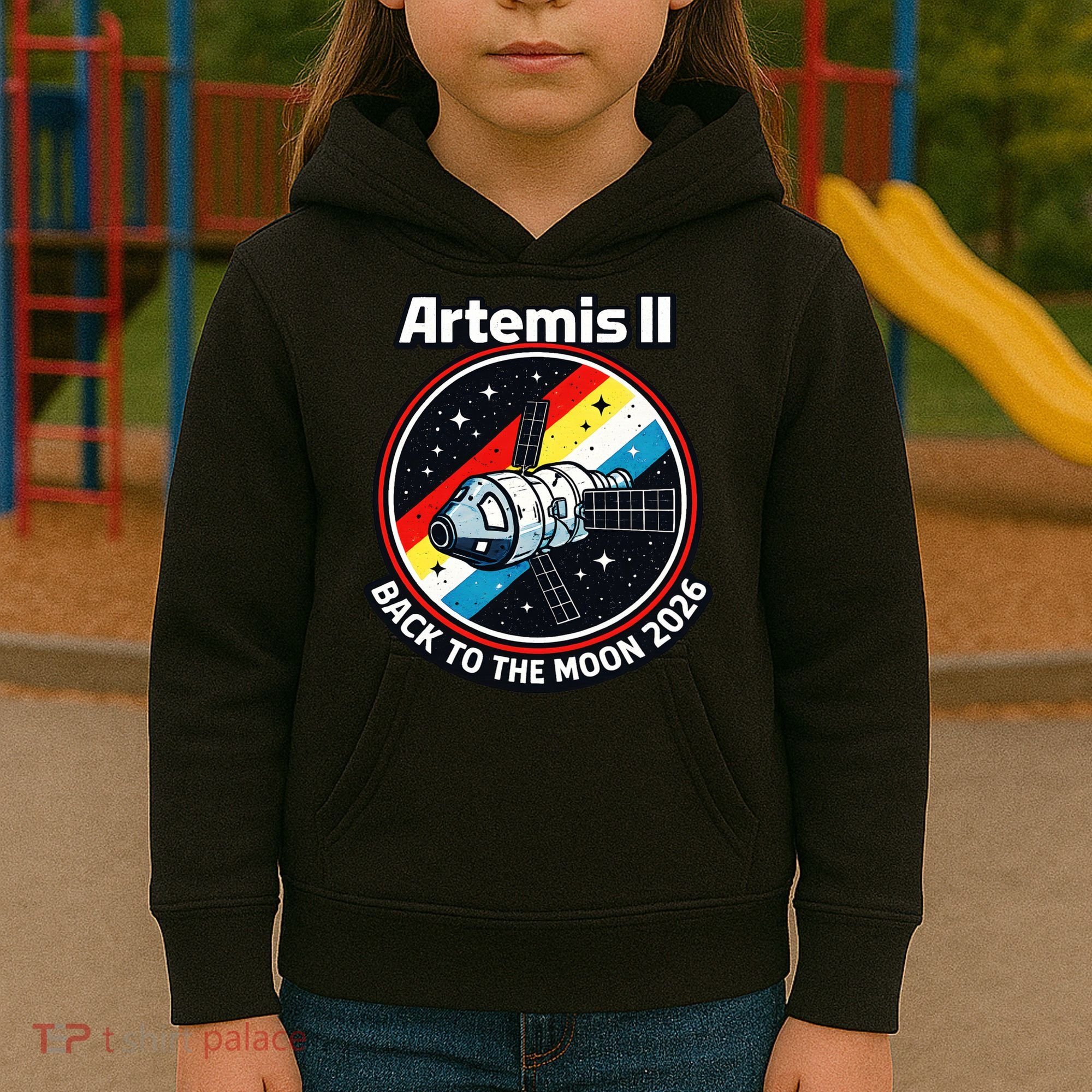 Artemis II Back To The Moon 2026 Kids Hoodie