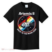 Artemis II Back To The Moon 2026 Kids T-Shirt thumb 0