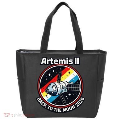 Artemis II Back To The Moon 2026 Tote Bag