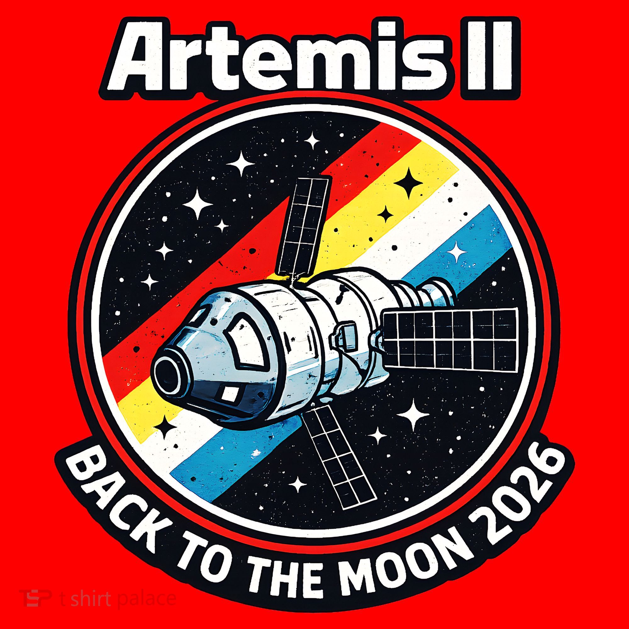 Artemis II Back To The Moon 2026 Santa Hat