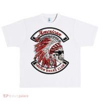 American Indian Bikers Club Motorcycle Biker Bike Urban Oversized Heavyweight T-Shirt thumb 0