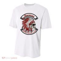 American Indian Bikers Club Motorcycle Biker Bike Youth Performance Sprint T-Shirt thumb 0