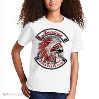 American Indian Bikers Club Motorcycle Biker Bike Kids T-Shirt thumb 2