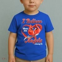 Awesome I Believe There Are Angels Among Us Cardinal Birds Gift Toddler T-Shirt thumb 2