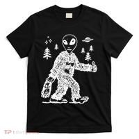 Alien In Bigfoot Costume T-Shirt thumb 0