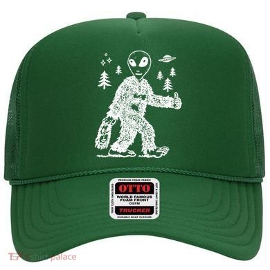 Alien In Bigfoot Costume Hat