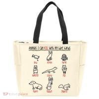 Animals I Can Kill With My Bare Hands Tote Bag thumb 0