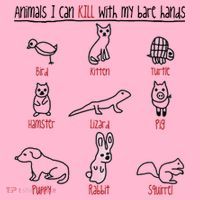 Animals I Can Kill With My Bare Hands Coaster thumb 2