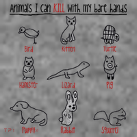 Animals I Can Kill With My Bare Hands Toddler Hoodie thumb 2