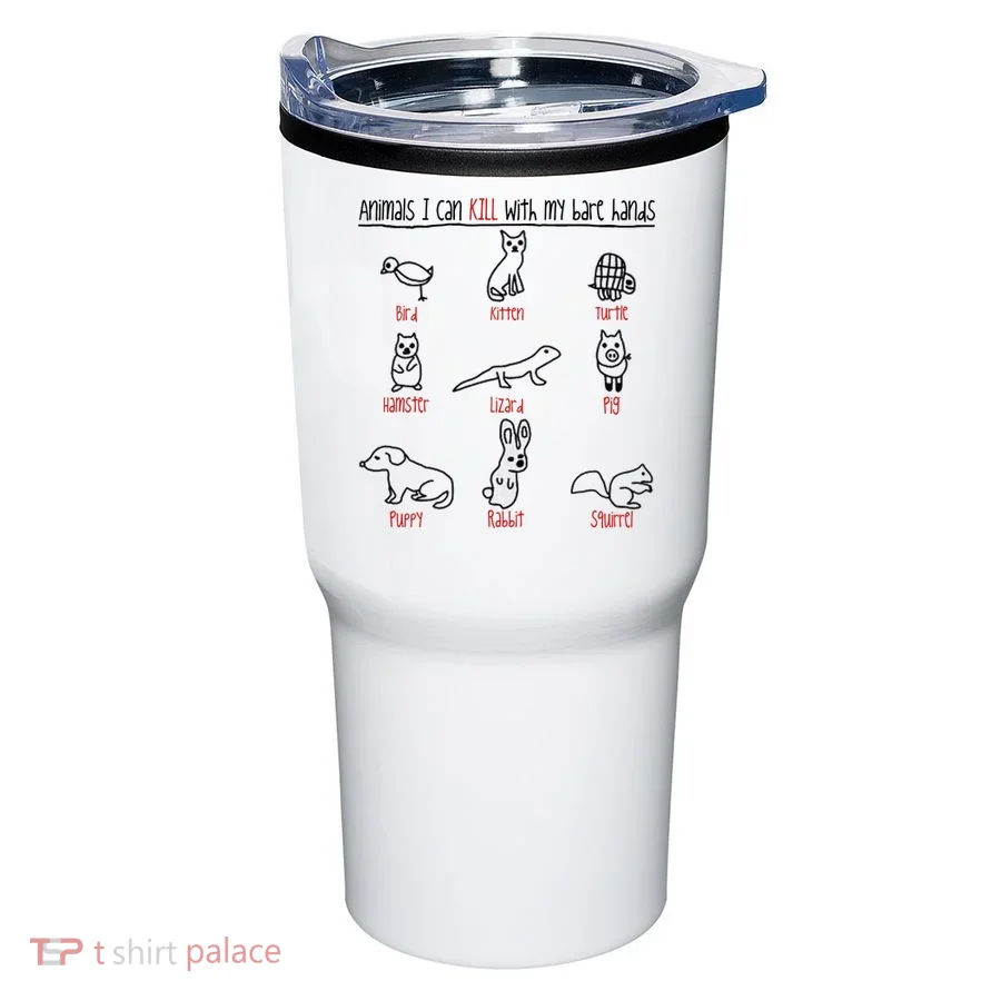 Animals I Can Kill With My Bare Hands Tumbler