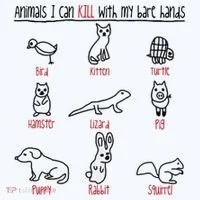 Animals I Can Kill With My Bare Hands Women's Tank Top thumb 5