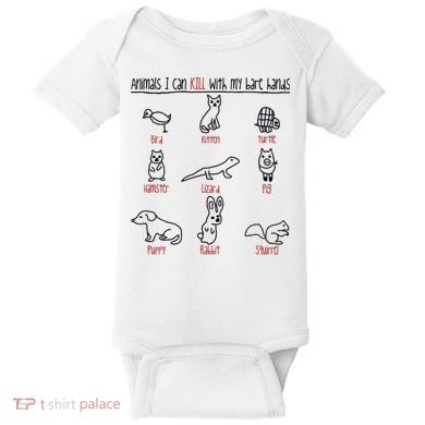 Animals I Can Kill With My Bare Hands Baby Bodysuit