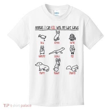 Animals I Can Kill With My Bare Hands Kids T-Shirt