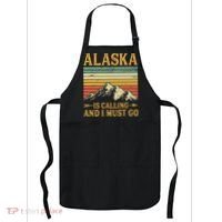 Alaska Is Calling And I Must Go Apron thumb 0