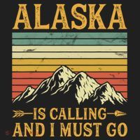 Alaska Is Calling And I Must Go Beanie thumb 2