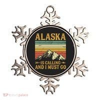 Alaska Is Calling And I Must Go Ornament thumb 0