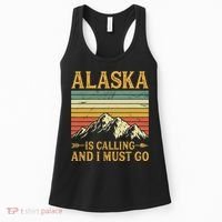 Alaska Is Calling And I Must Go Women's Tank Top thumb 0