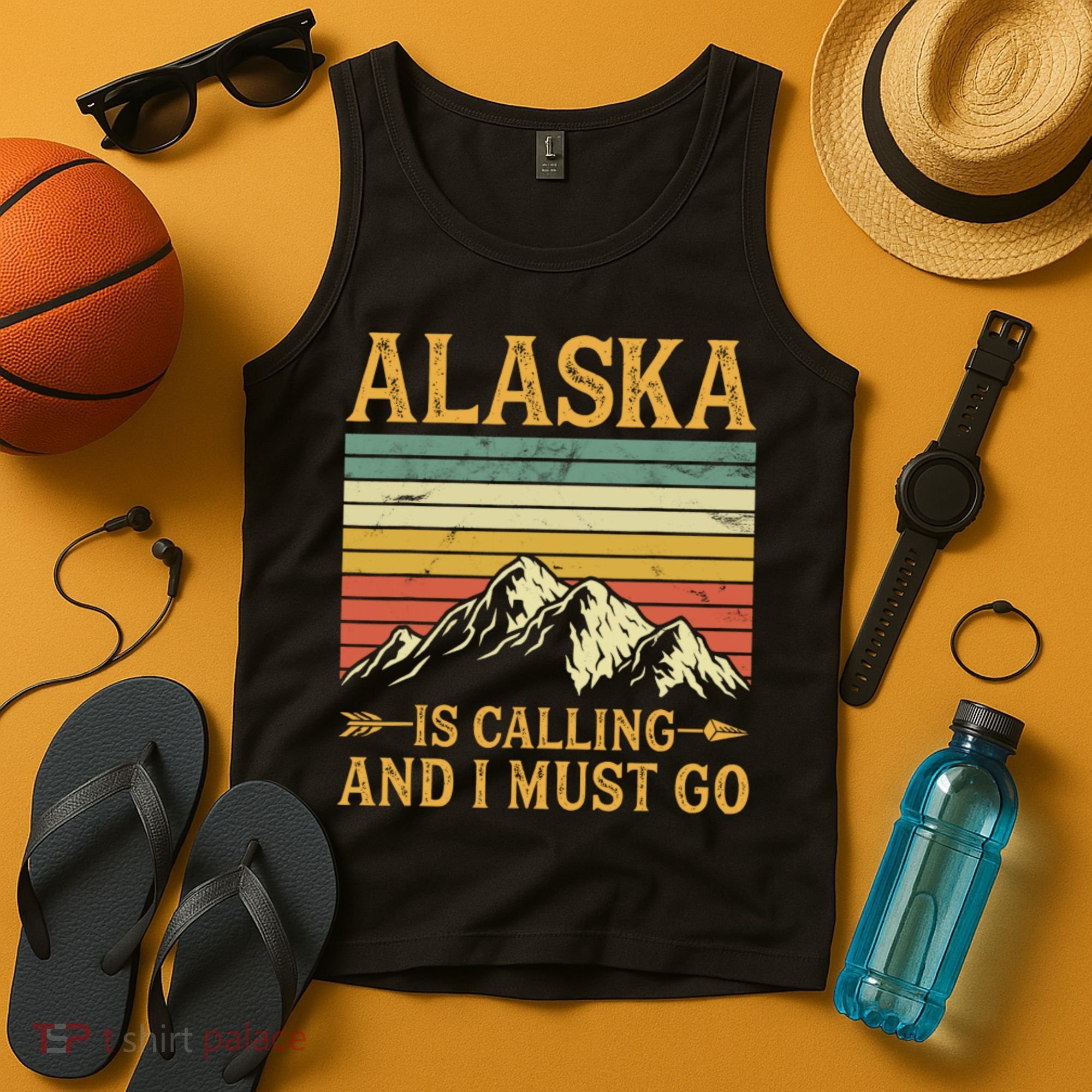 Alaska Is Calling And I Must Go Tank Top