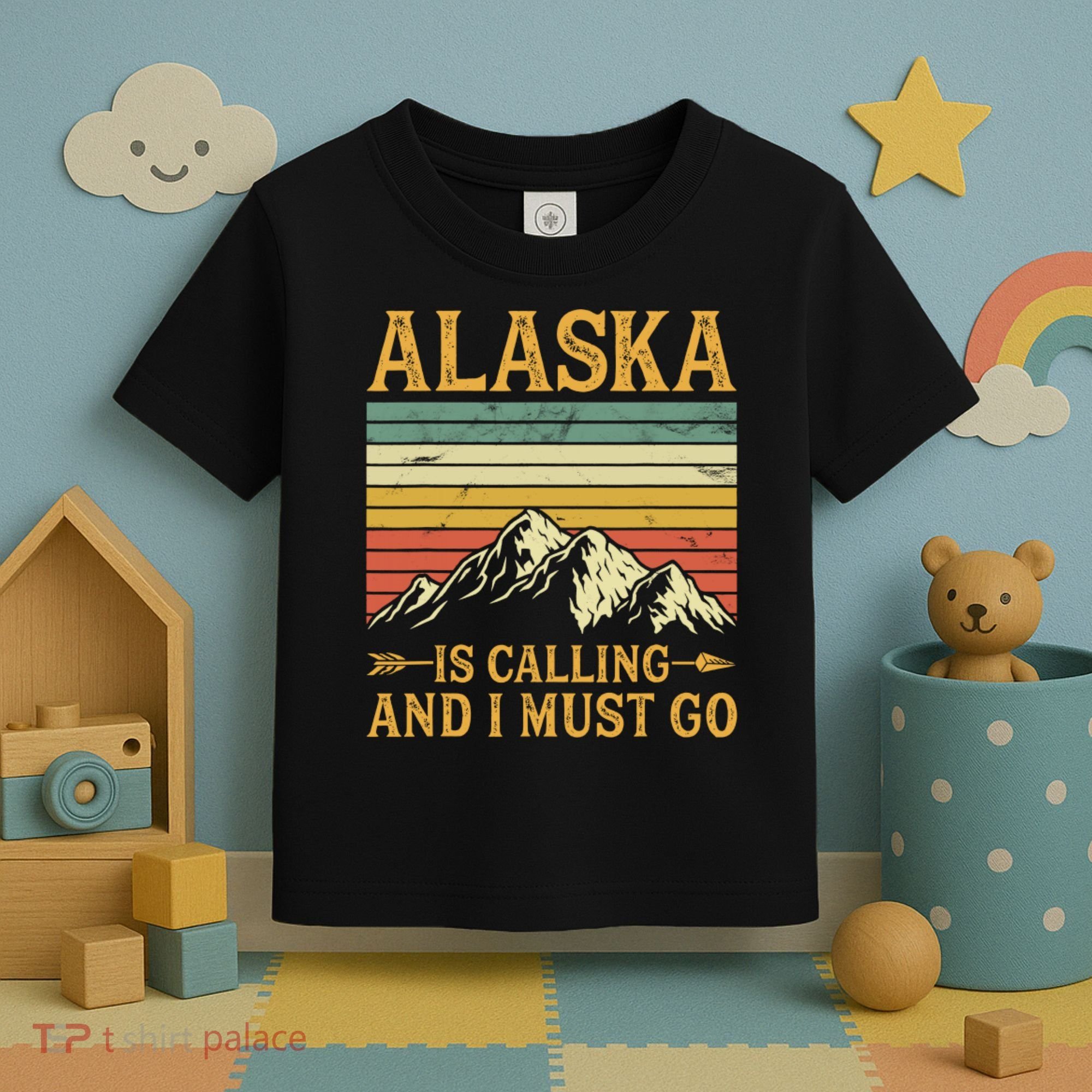 Alaska Is Calling And I Must Go Toddler T-Shirt