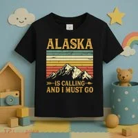 Alaska Is Calling And I Must Go Toddler T-Shirt thumb 3