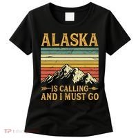 Alaska Is Calling And I Must Go Women's T-Shirt thumb 0
