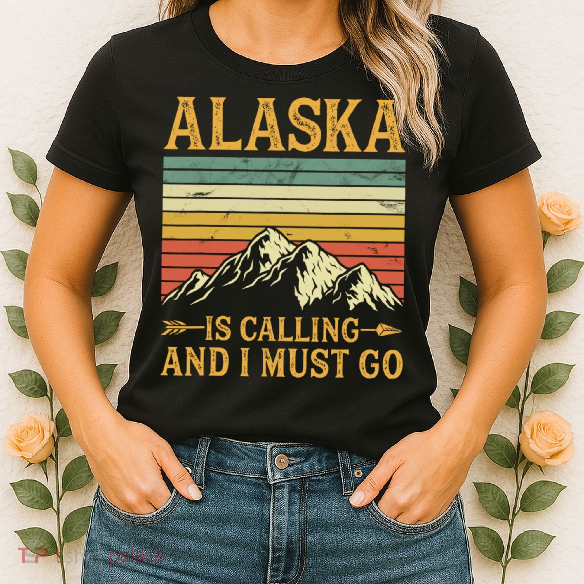 Alaska Is Calling And I Must Go Women's T-Shirt