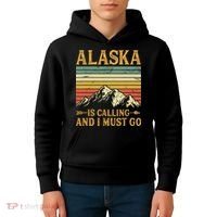 Alaska Is Calling And I Must Go Kids Hoodie thumb 4