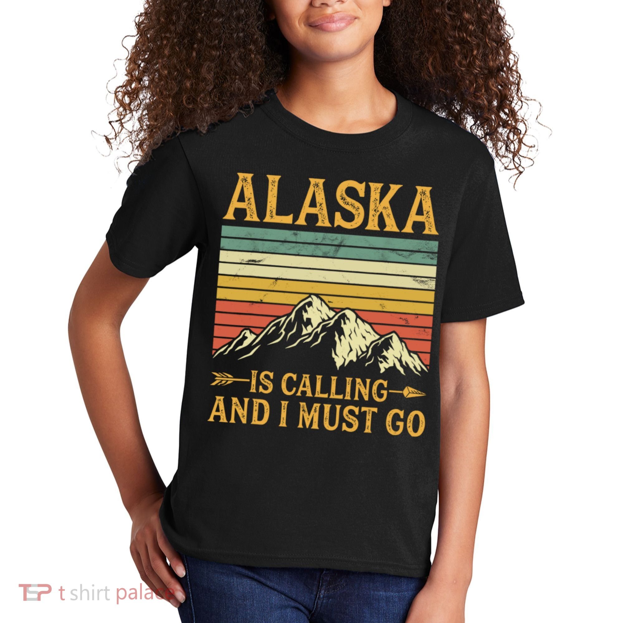 Alaska Is Calling And I Must Go Kids T-Shirt