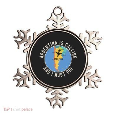 Argentina Is Calling And I Must Go Gift Argentina Map Gift Ornament