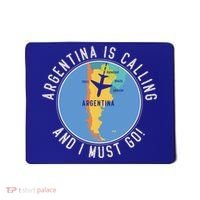 Argentina Is Calling And I Must Go Gift Argentina Map Gift Mousepad thumb 0